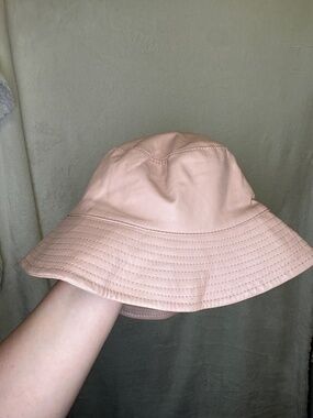 Light Pink Bucket Hat Soft Girl Aesthetic Summer Hat Minimal Chic Festival Beach